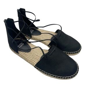 Eileen Fisher Espadrilles Black Excellent condition Sz 8